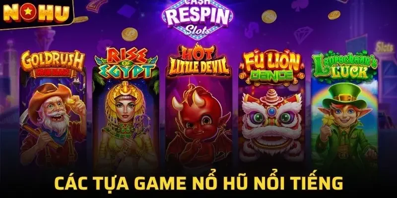 NOHU 39 Hàng trăm trò chơi slot games đang chờ bạn khám phá